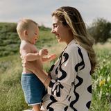 The visually engaging pattern is perfect for baby's developing sight.